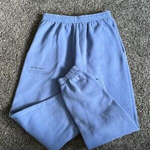 White Fox sweatpants
